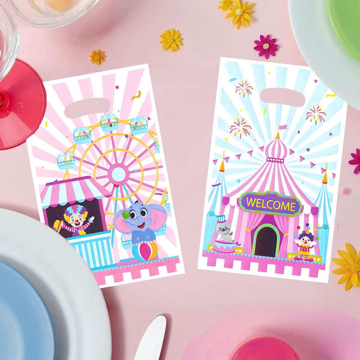 Party Event Supply Store - 20 قطعة/40 قطعة أكياس هدايا للحفلات،