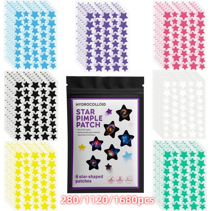 Event & Party Supply - 280/1120/1680 قطعة من لاصقات الهيدروكولويد لعلاج