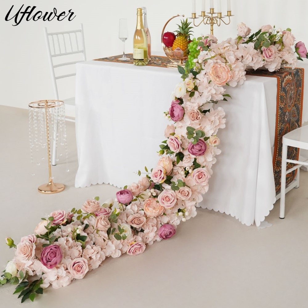 Flower Wall Panel - Uflower 200 سنتيمتر الوردي الكوبية زهرة