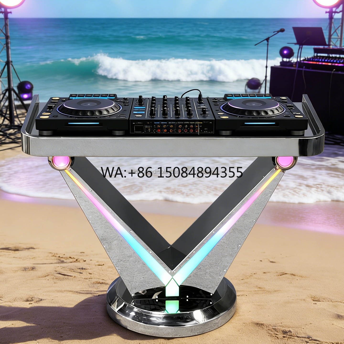 Event Party Dj - طاولة دي جي متنقلة فاخرة ومعاصرة