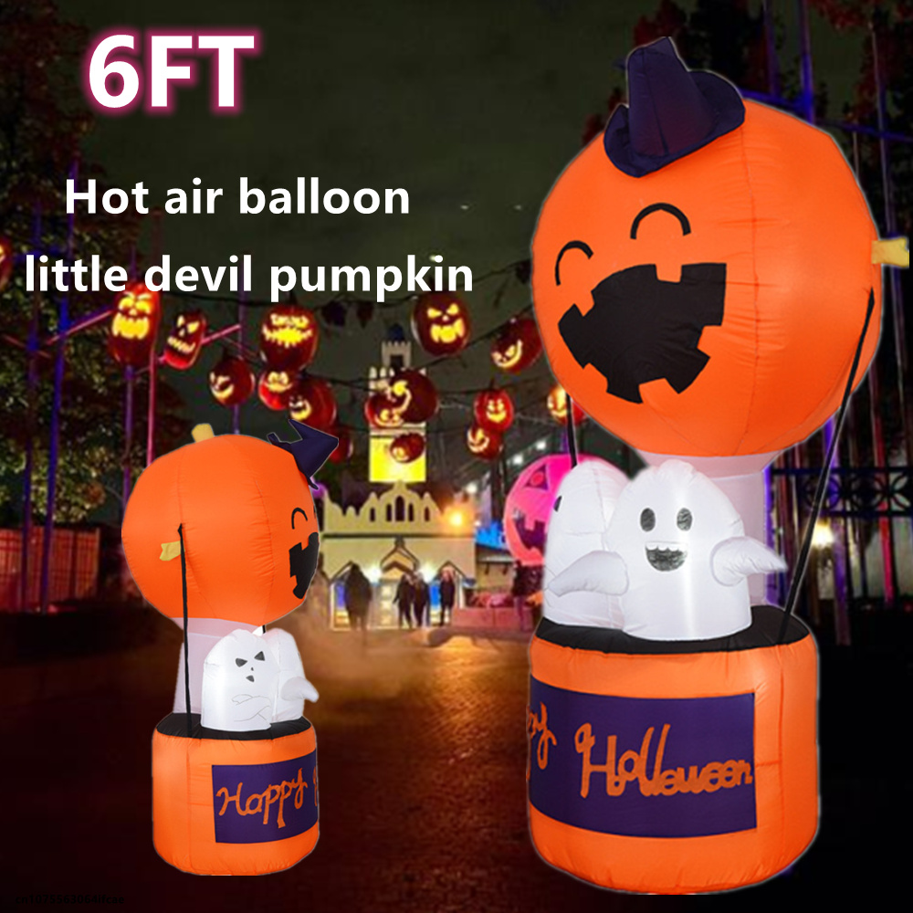 Led Balloon Light - منطاد قابل للنفخ للهالوين مع أضواء