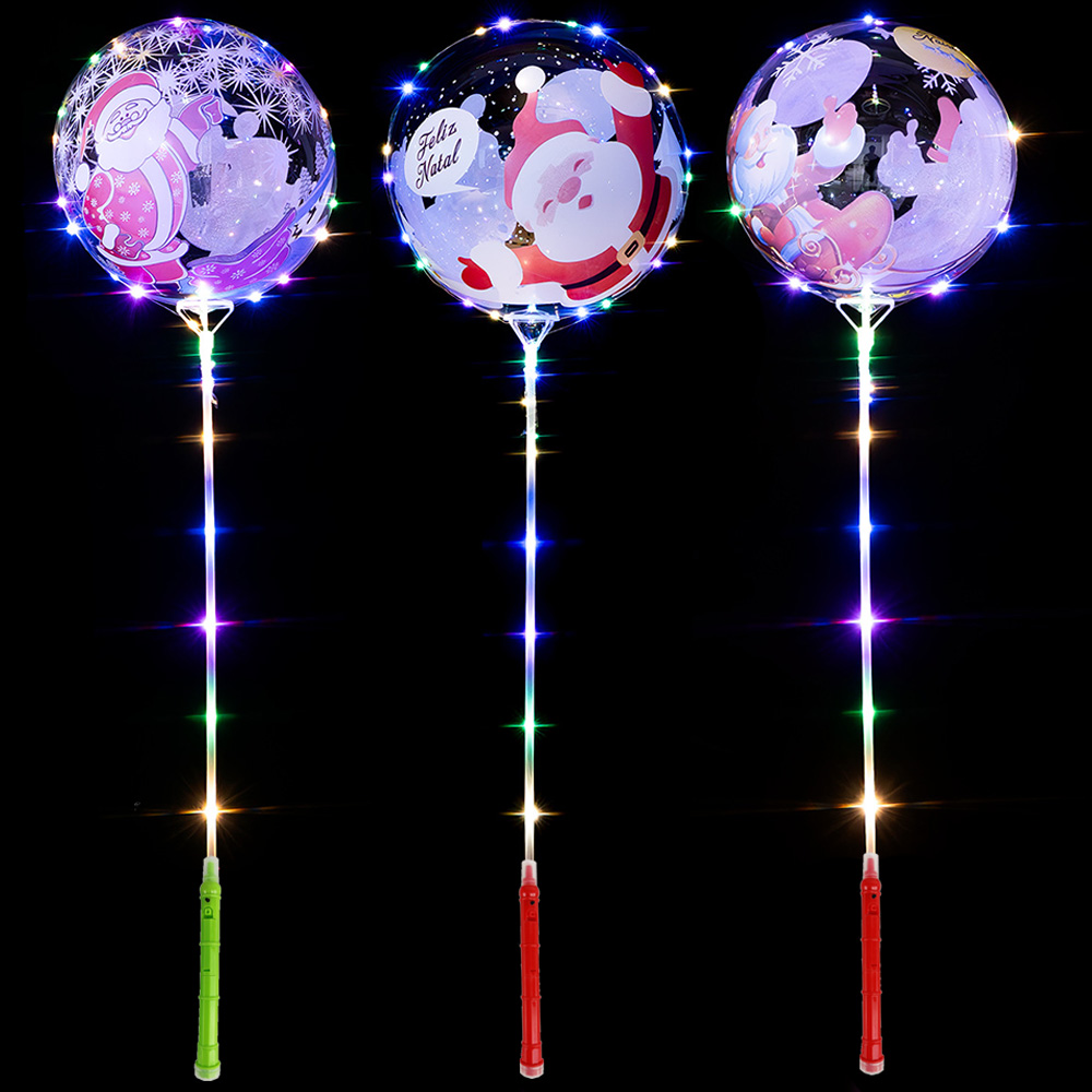Led Balloon Light - 1-20 عبوة من بالونات بوبو المضيئة