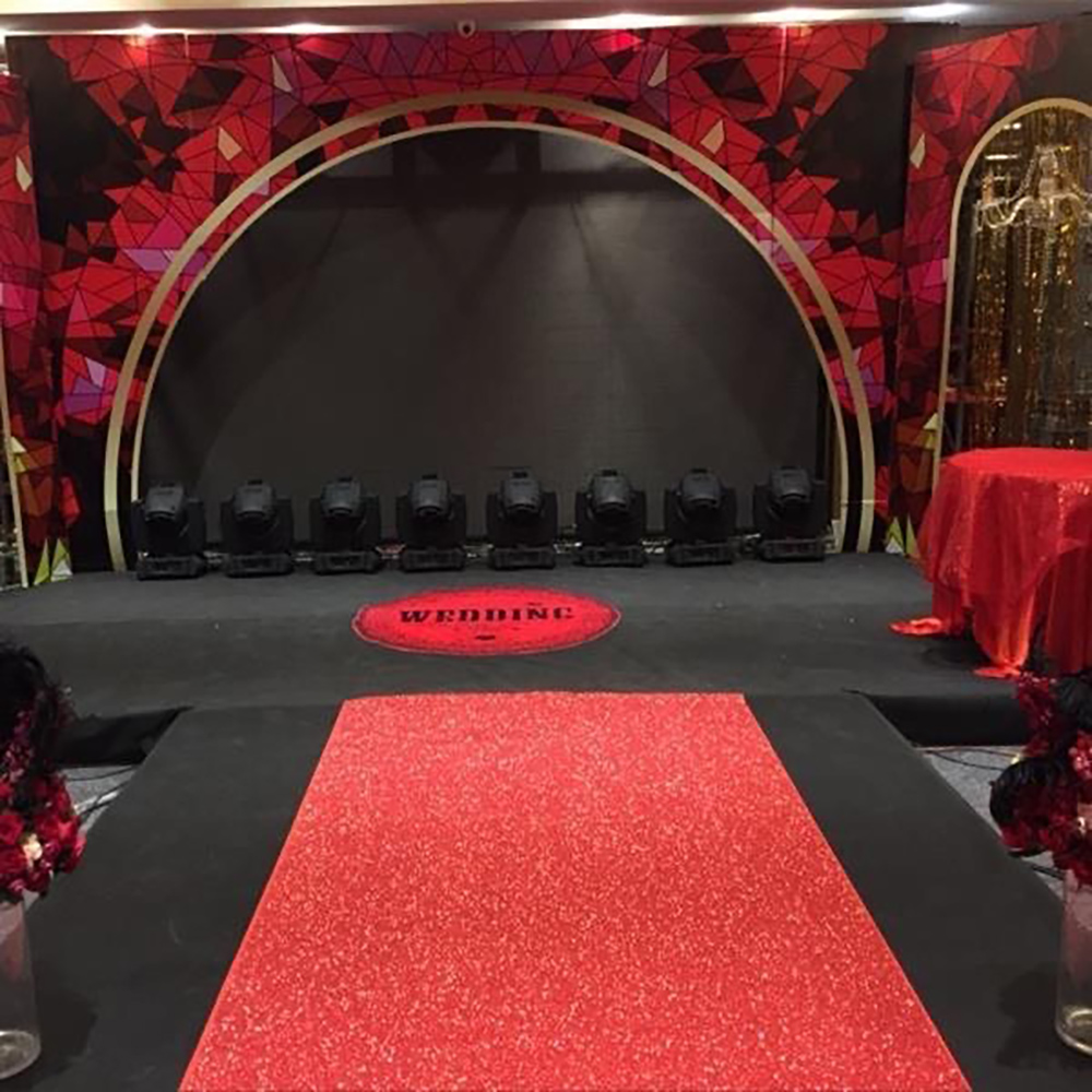 Flower Wall Panel - الحديثة الأنيقة لمرحلة الرقص الطابق الزفاف