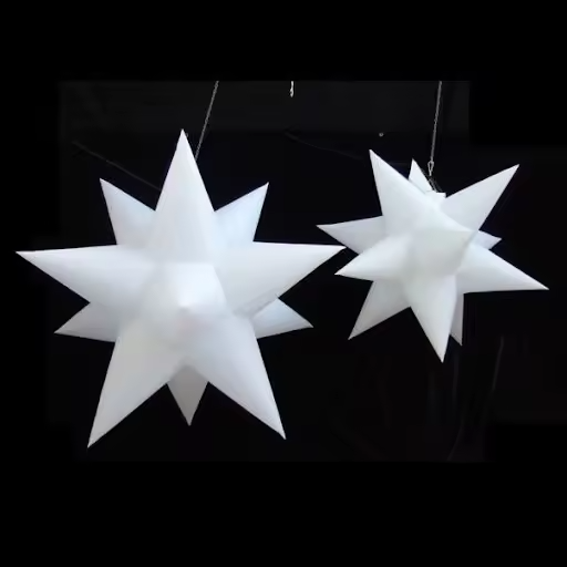 رائعة نفخ نجمة مع مصباح ليد عي - مراجعة Led Balloon Light وسعره