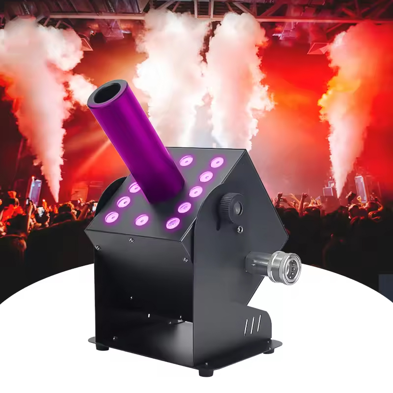 المرحلة LED CO2 عمود نفاث الضب - مراجعة Confetti Cannon Tube وسعره