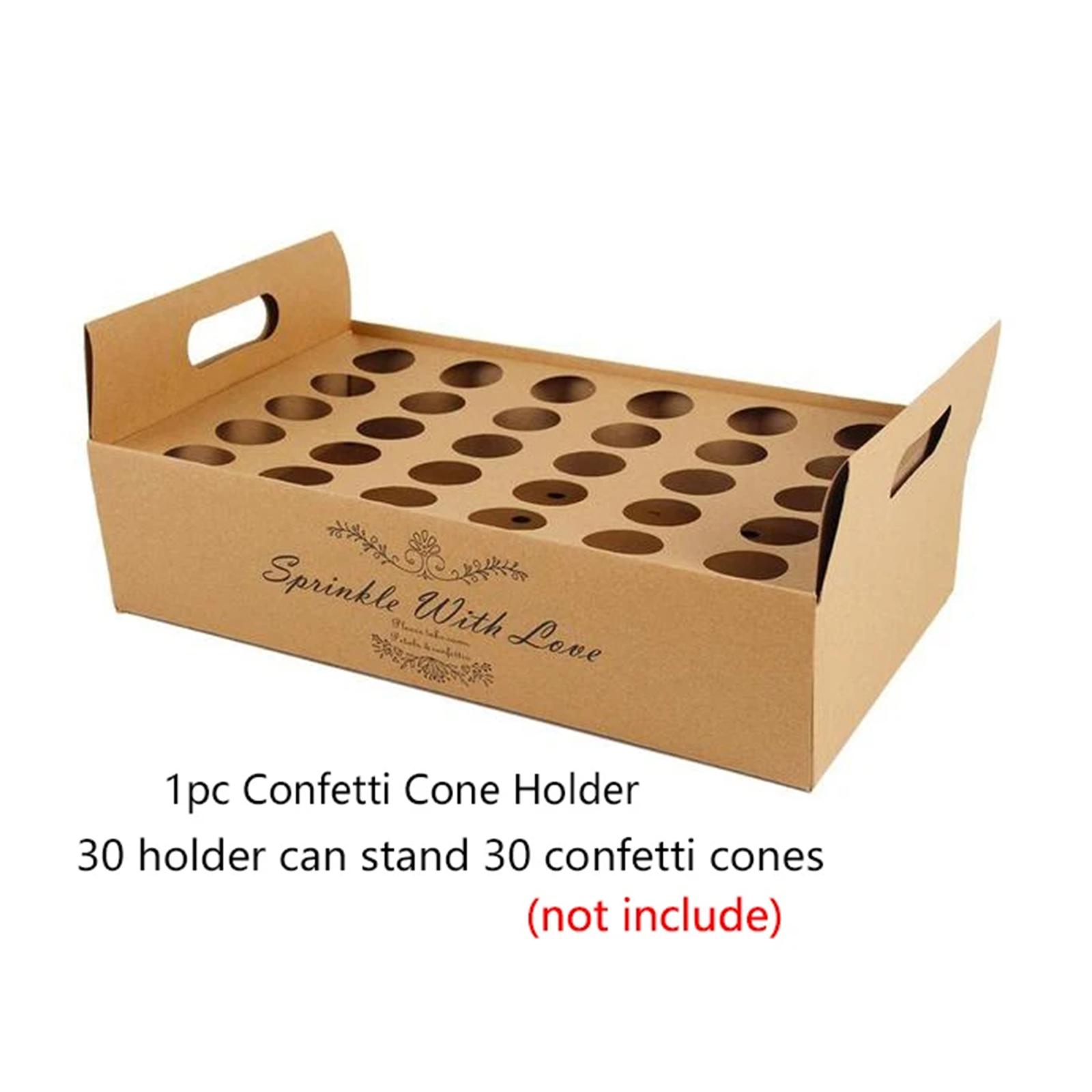 حامل وعلبة ورقية لحفظ الكونفيت - مراجعة Papercraft Supply Confetti وسعره