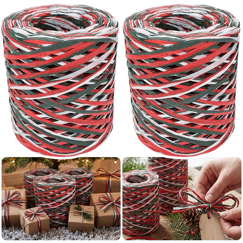 شريط ورق رافيا 150/600 متر لصن - مراجعة Papercraft Supply Ribbon وسعره