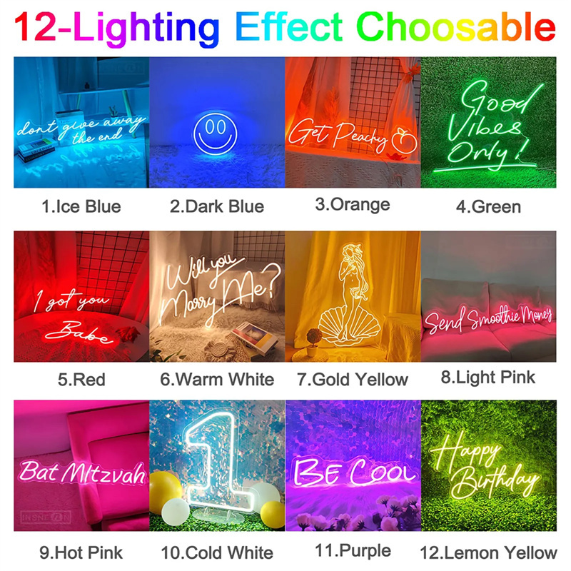 لافتة نيون مخصصة بالاسم مع إضا - مراجعة Neon Sign Party وسعره