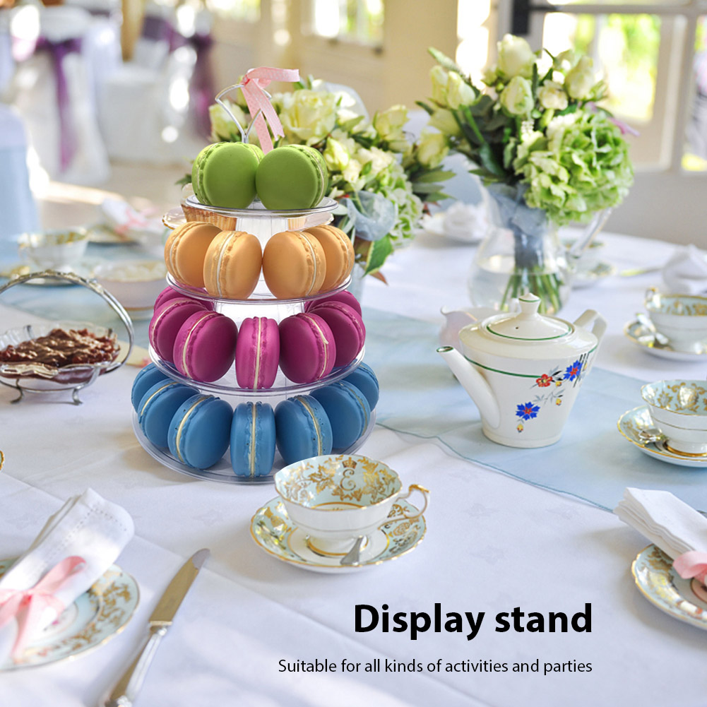 حامل عرض للماكارون بـ 4/6 طبقا - مراجعة Cupcake Stand Tier وسعره