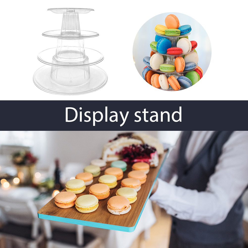 حامل عرض للماكارون بـ 4/6 طبقا - مراجعة Cupcake Stand Tier وسعره