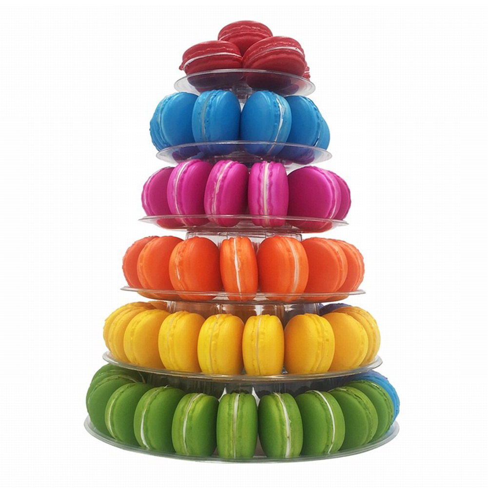 حامل عرض للماكارون بـ 4/6 طبقا - مراجعة Cupcake Stand Tier وسعره