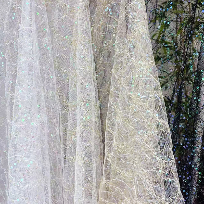 4 ألوان الفرنسية تول فستان الح - مراجعة Glitter Tablecloth وسعره