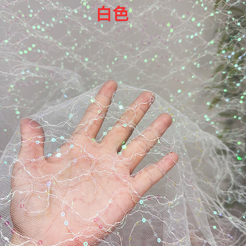 4 ألوان الفرنسية تول فستان الح - مراجعة Glitter Tablecloth وسعره