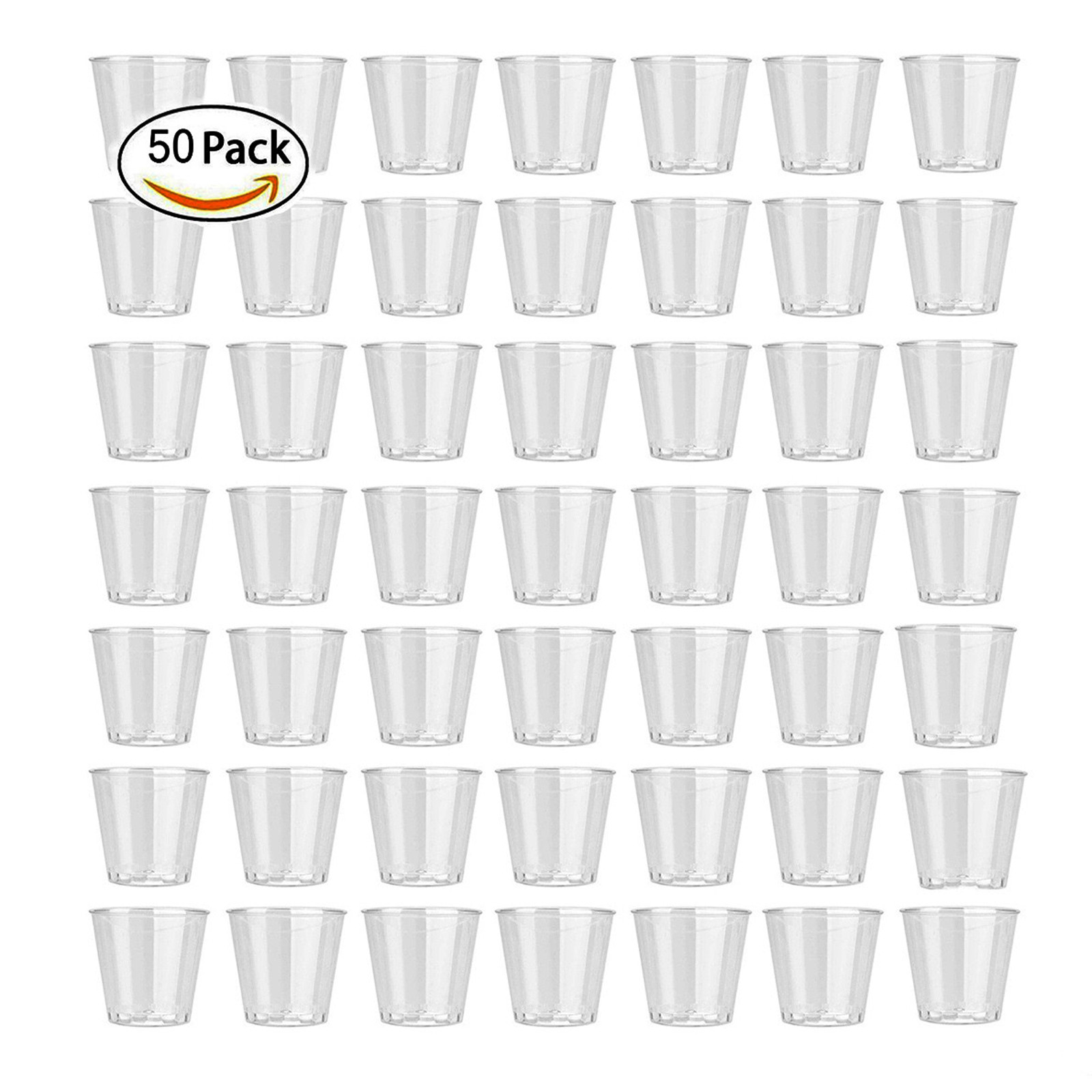 50 قطعة 30 مللي جديد المتاح كو - مراجعة Plastic Cup 50Pcs وسعره