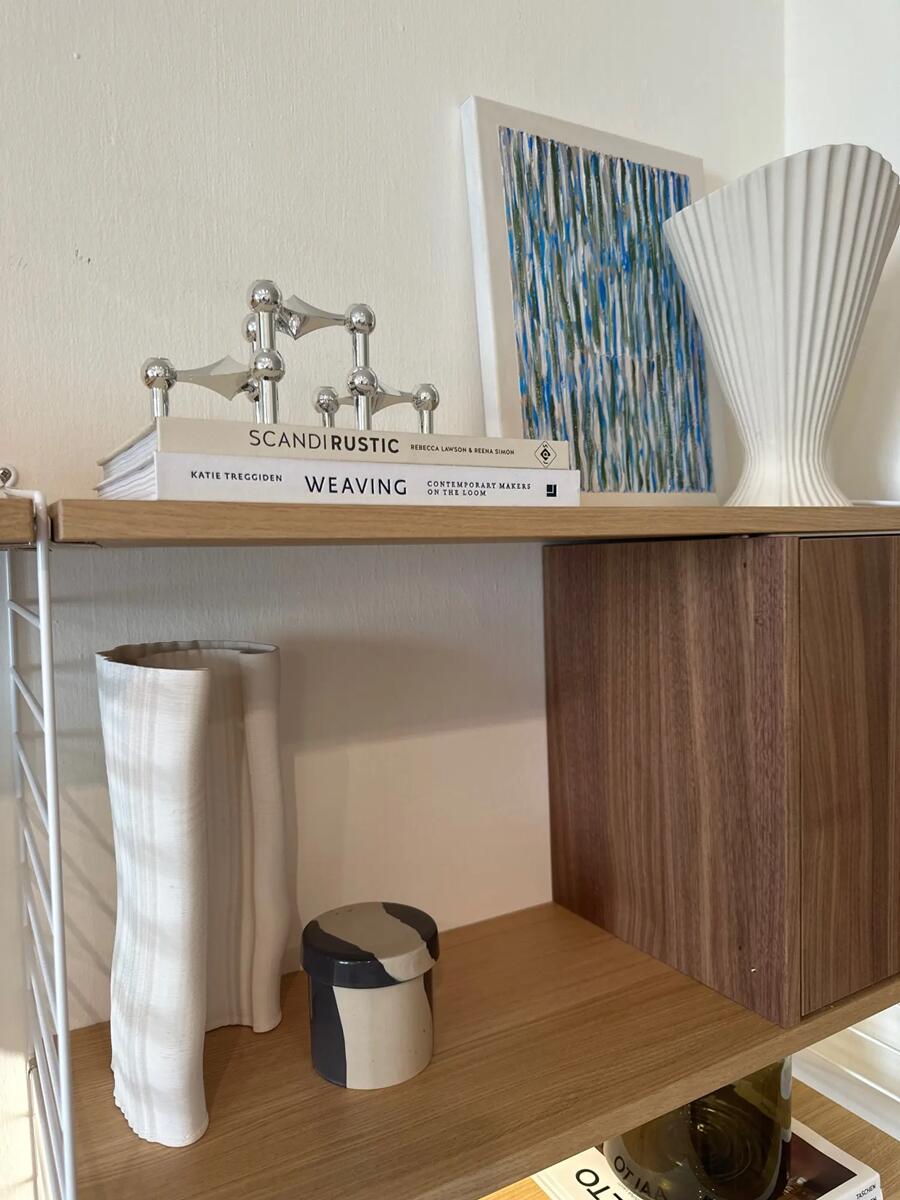 حامل شموع معدني هيكل جزيئي إسك - مراجعة Centerpiece Stick وسعره