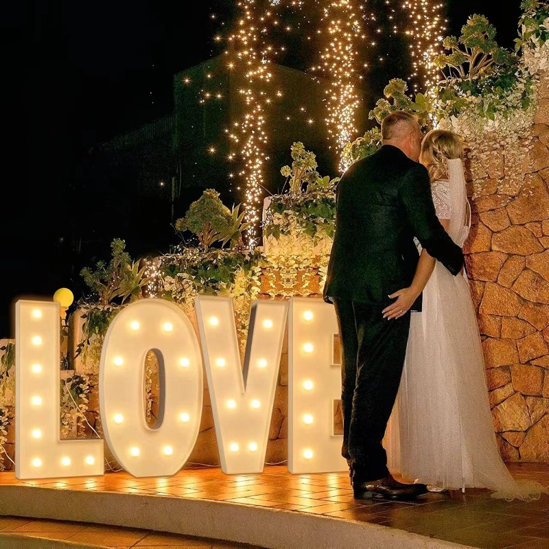 70/100/120cm العملاق رسالة مصب - مراجعة Led Balloon Light وسعره