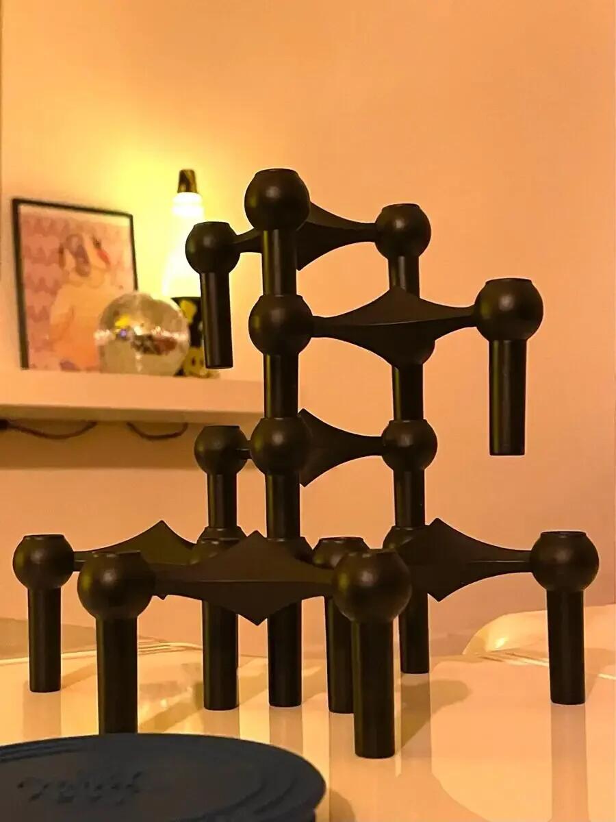 حامل شموع معدني بتصميم هيكل جز - مراجعة Centerpiece Stick وسعره