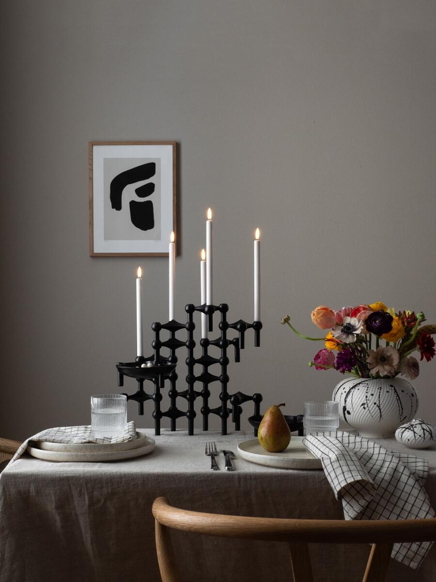 حامل شموع معدني بتصميم هيكل جز - مراجعة Centerpiece Stick وسعره