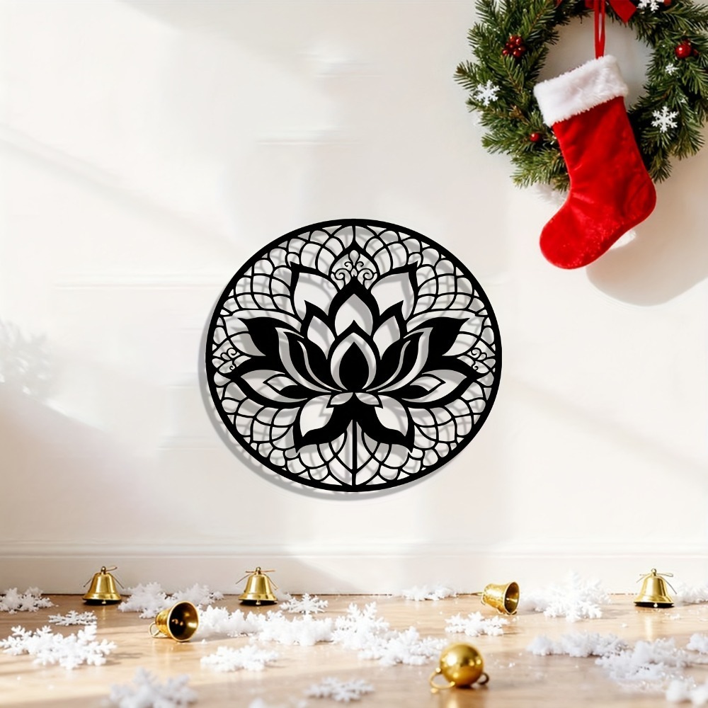لوحة فنية معدنية للحائط من لوم - مراجعة Flower Wall Panel وسعره