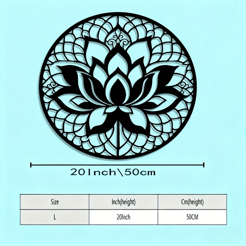 لوحة فنية معدنية للحائط من لوم - مراجعة Flower Wall Panel وسعره