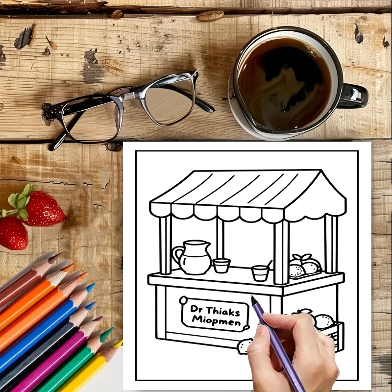 كتاب تلوين للبالغين بتصميم الم - مراجعة Supply Event وسعره