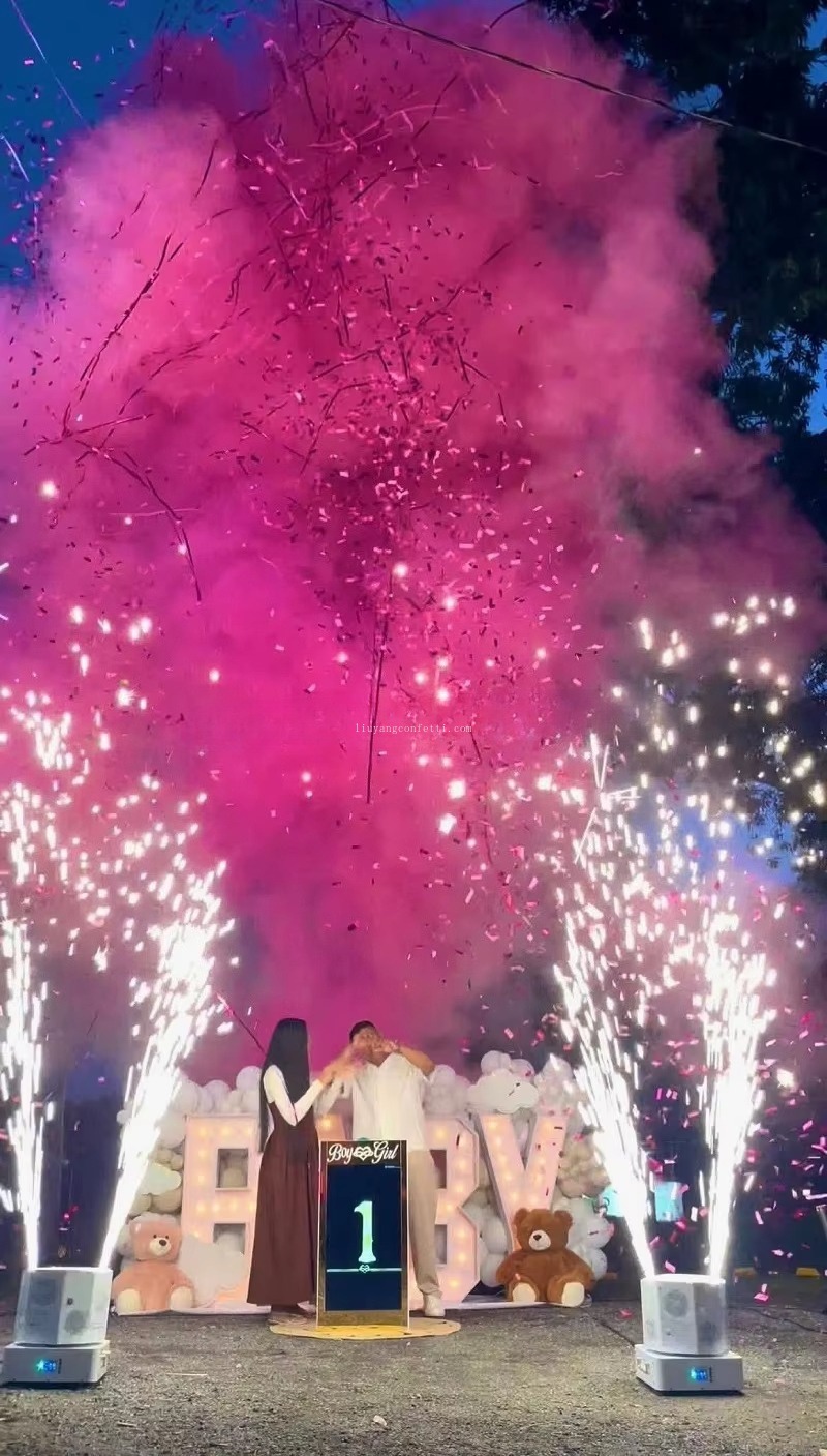 مدفع كونفيتي كهربائي أسود مُحس - مراجعة Confetti Cannon Tube وسعره