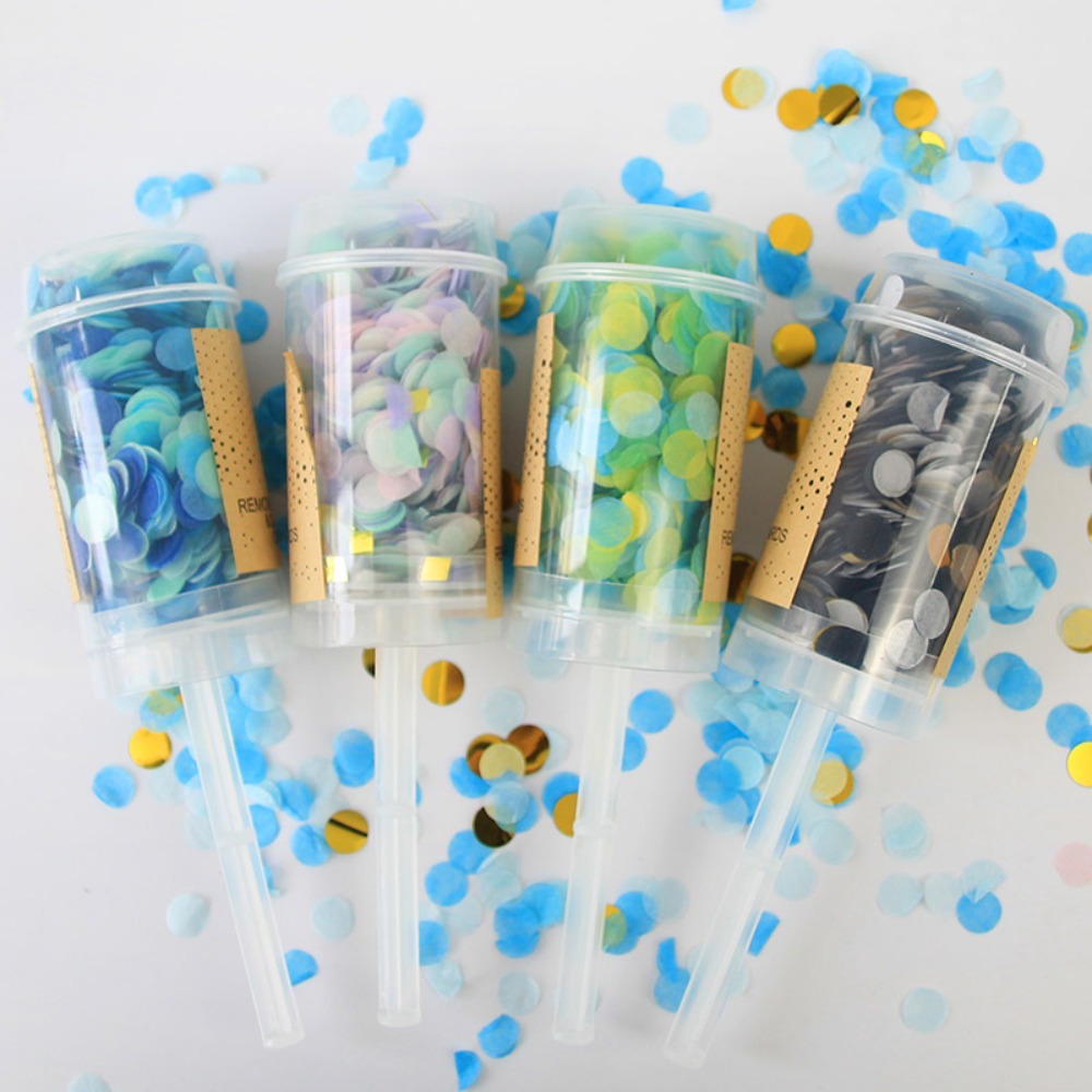 قطعة واحدة من مفرقعات الكونفيت - مراجعة Confetti Cannon Tube وسعره
