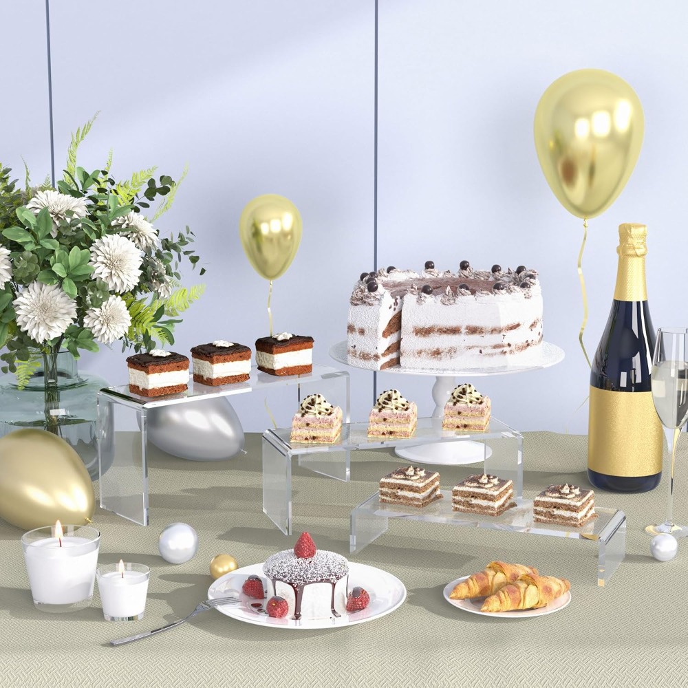 6 قطع من حوامل عرض الكب كيك ال - مراجعة Cupcake Stand Tier وسعره