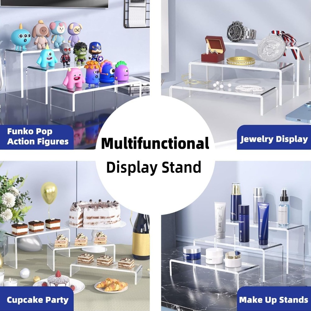 6 قطع من حوامل عرض الكب كيك ال - مراجعة Cupcake Stand Tier وسعره