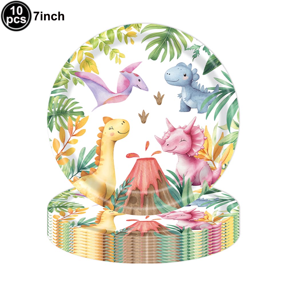ديناصور عيد ميلاد المتاح أطباق - مراجعة Table Cloth Disposable وسعره