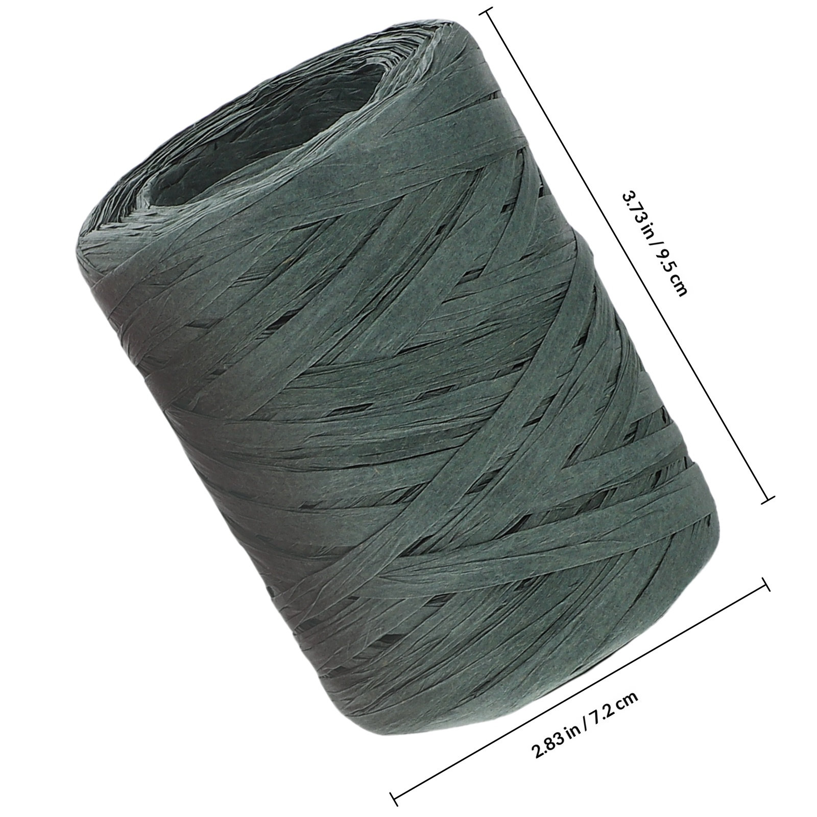 3 لفات من شريط الرافيا الورقي  - مراجعة Papercraft Supply Ribbon وسعره