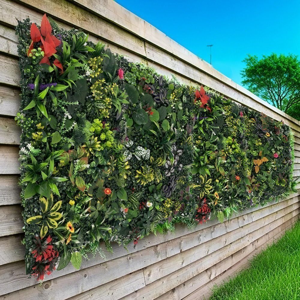 لوحة جدارية نباتية اصطناعية لل - مراجعة Flower Wall Panel وسعره