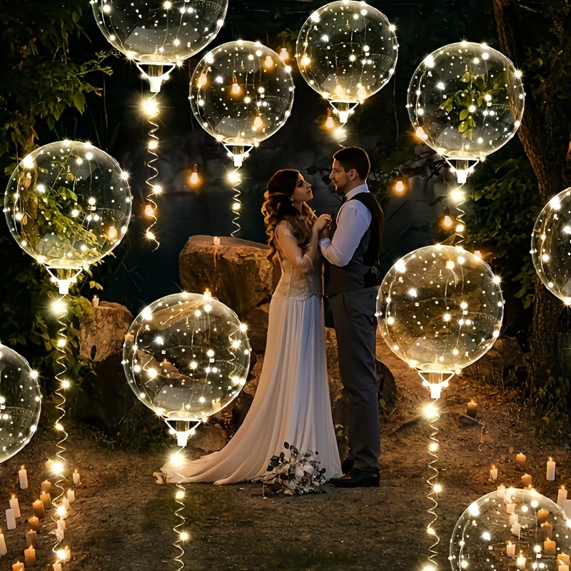 مجموعة من 20 قطعة من بالونات ب - مراجعة Led Balloon Light وسعره