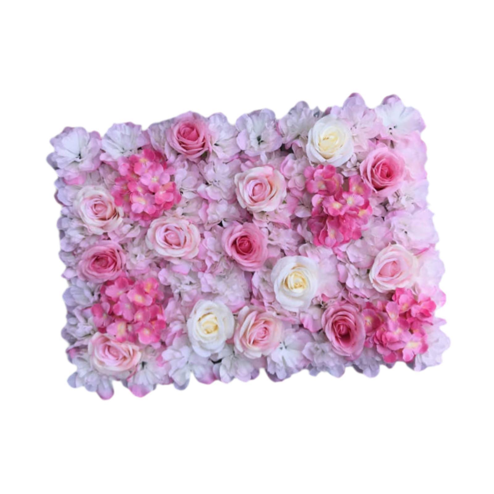 لوحة جدارية من الزهور الاصطناع - مراجعة Flower Wall Panel وسعره