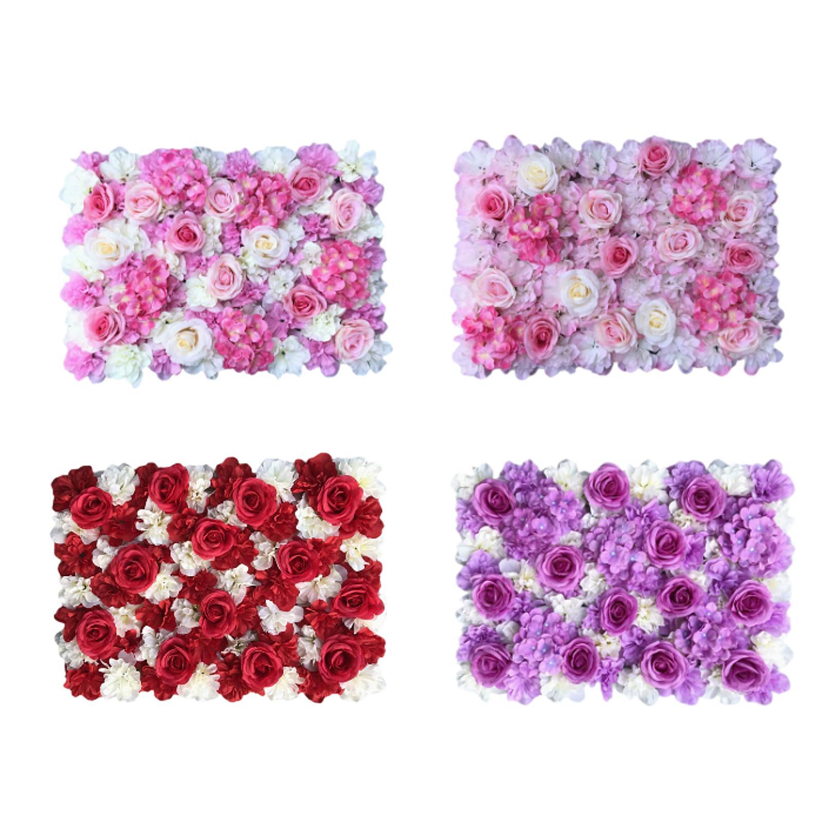 لوحة جدارية من الزهور الاصطناع - مراجعة Flower Wall Panel وسعره