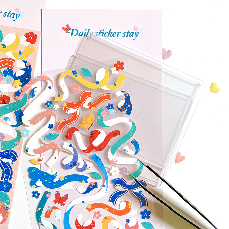 بونيتو B6075 ملصق شريط زهور لت - مراجعة Papercraft Supply Ribbon وسعره