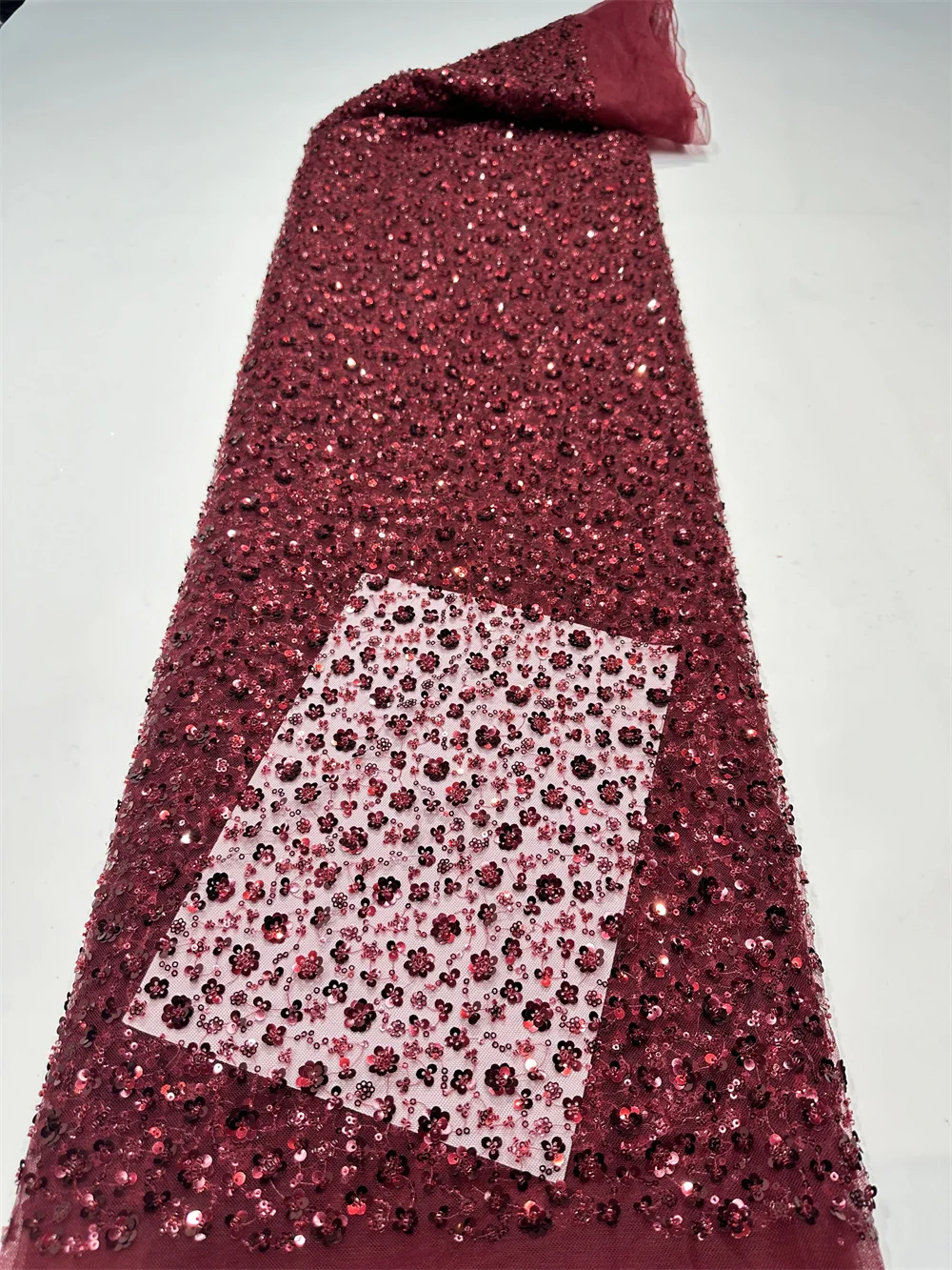 نسيج الدانتيل الأفريقي 2026 ال - مراجعة Glitter Tablecloth وسعره