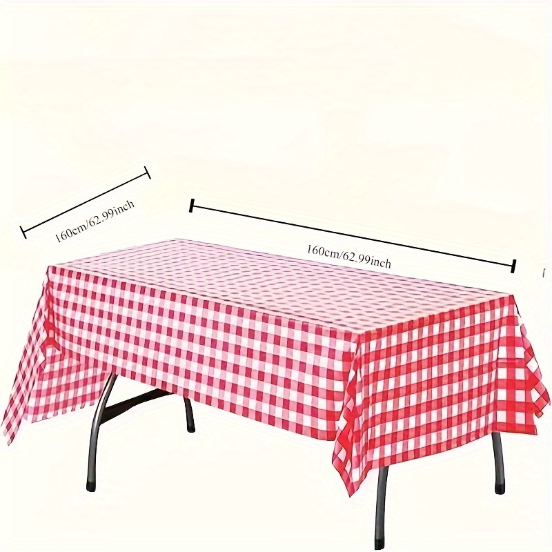 10 قطع من أغطية الطاولات المست - مراجعة Table Cloth Disposable وسعره