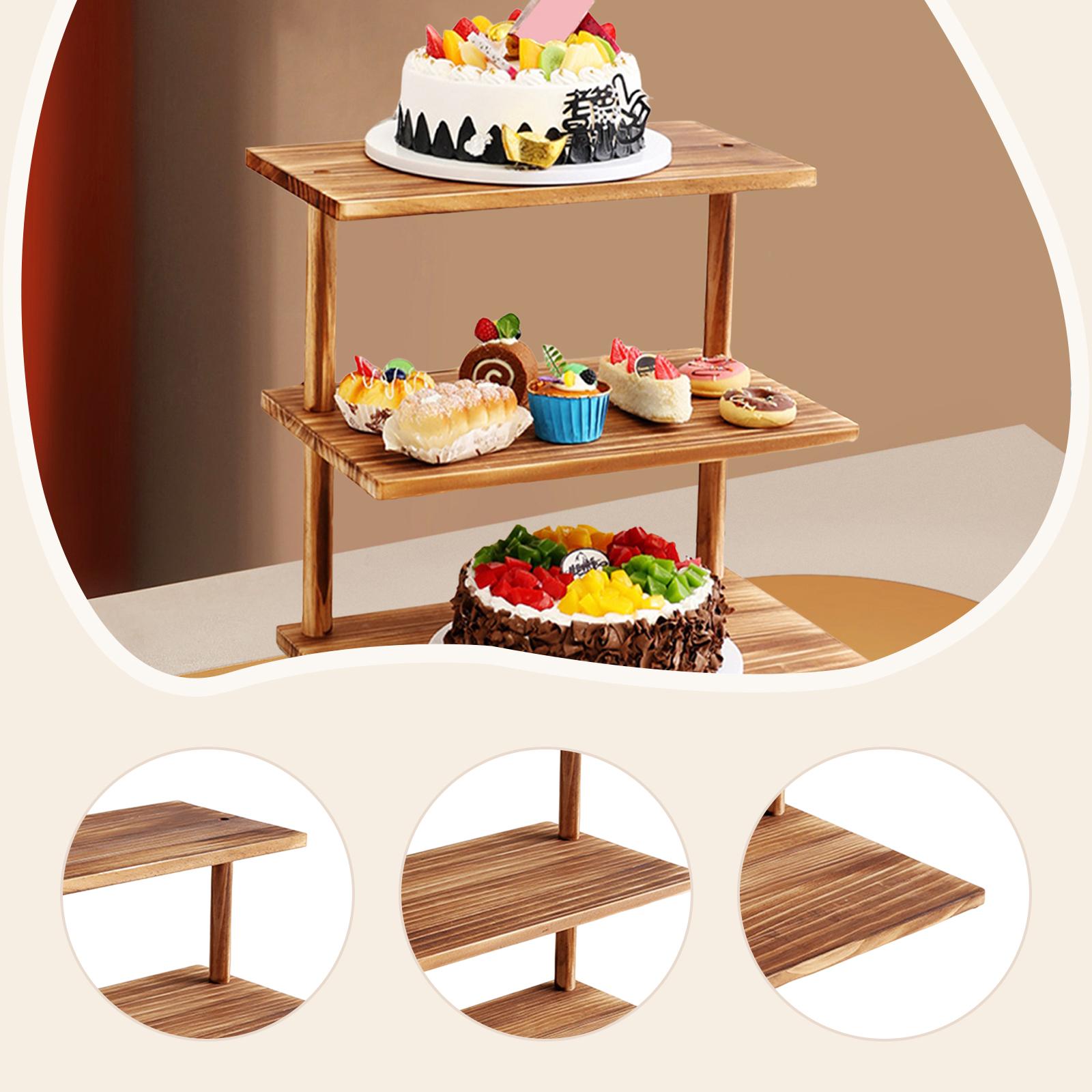 حامل كب كيك ثلاثي الطبقات متين - مراجعة Cupcake Stand Tier وسعره