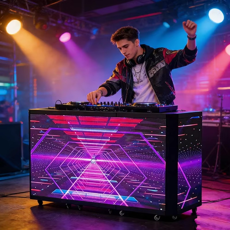 شاشة LED قابلة للطي من ثلاث جو - مراجعة Event Party Dj وسعره
