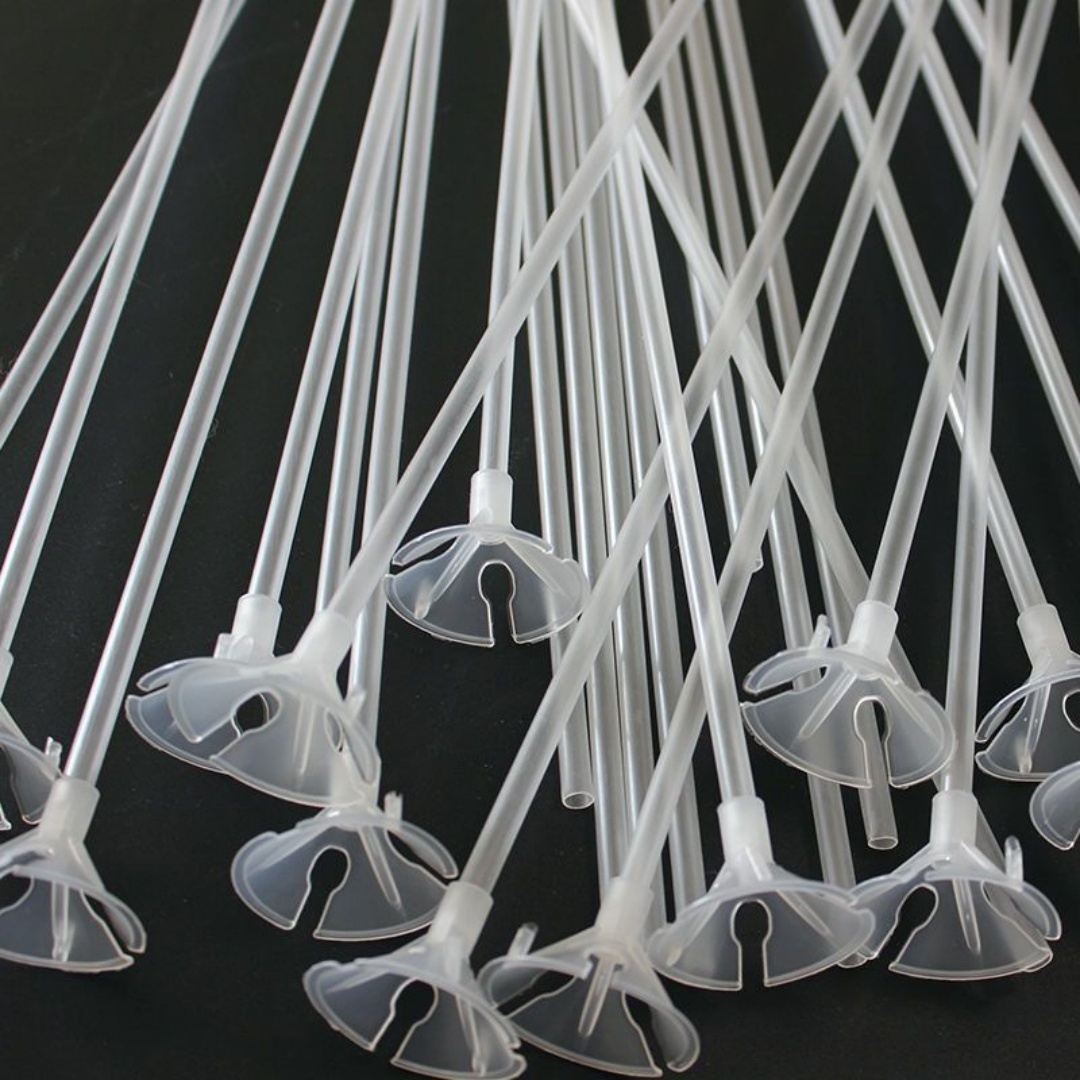 10/50 قطعة حامل بالونات بلاستي - مراجعة Plastic Cup 50Pcs وسعره
